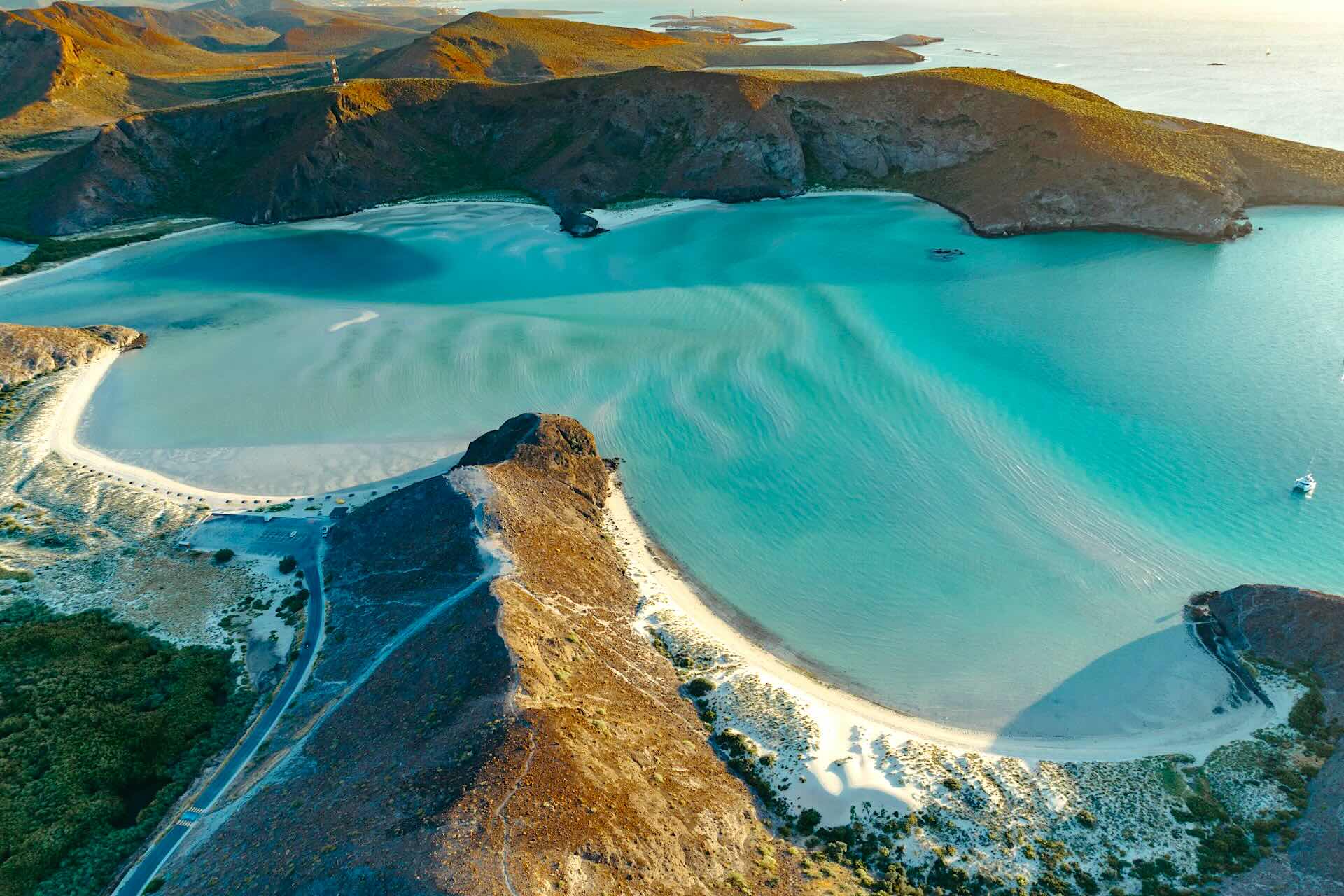 Playa Balandra, Baja California Sur Blue Water and Desert Beauty