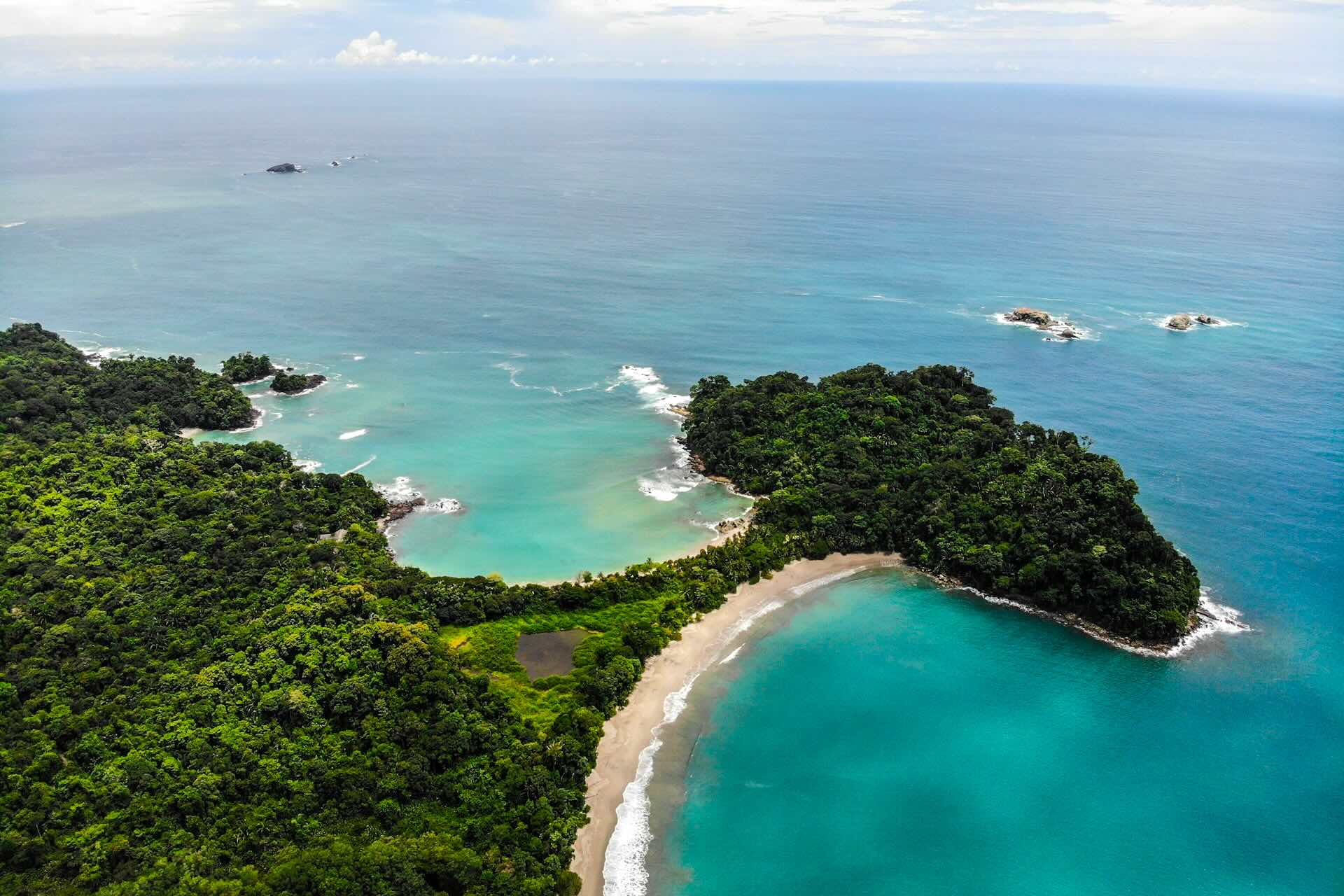 Manuel Antonio Beach, Costa Rica Rainforest Meets Sand and Sea