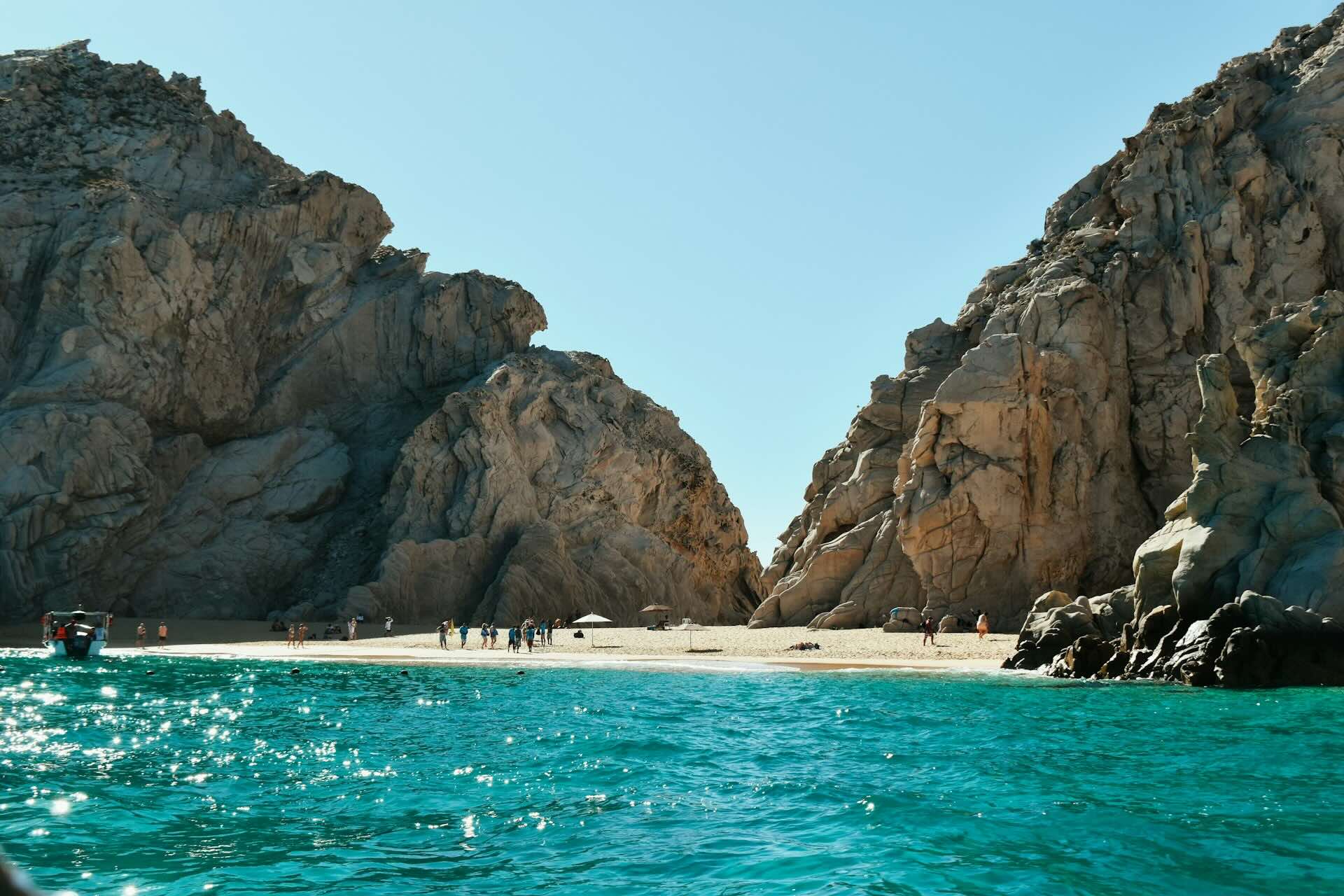Playa del Amor, Cabo San Lucas A Hidden Beach
