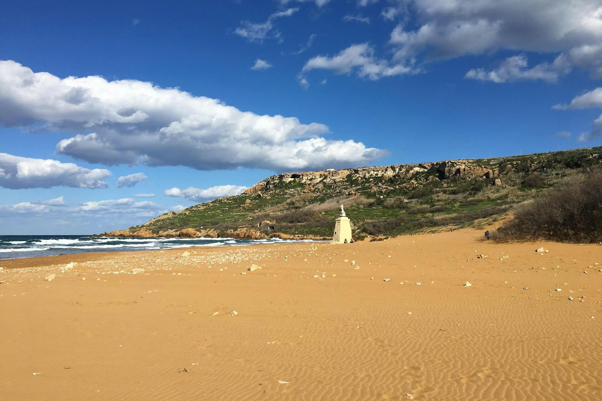 Ramla Bay, Gozo Golden Sand and a Relaxed Beach Experience