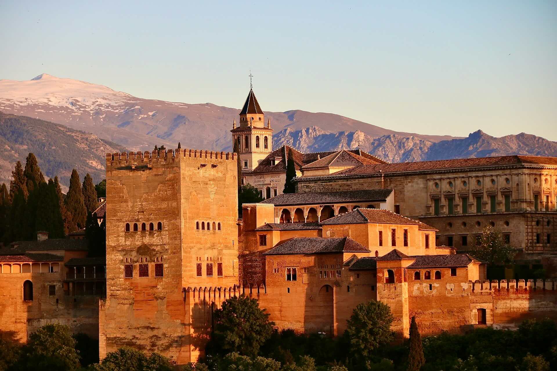 Granada, Spain Moorish Beauty and Mountain Light