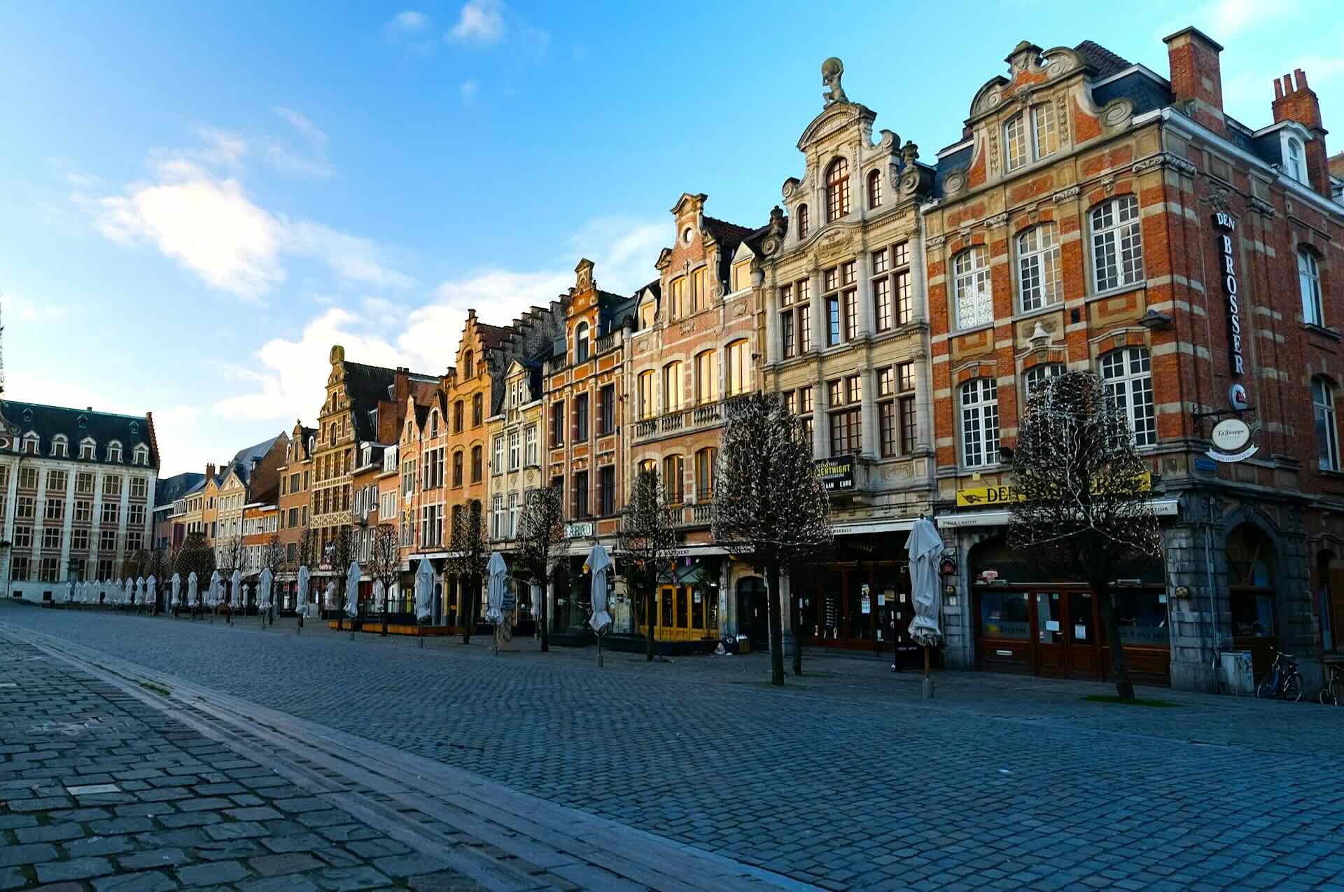 Leuven, Belgium Student Energy and Gothic Beauty