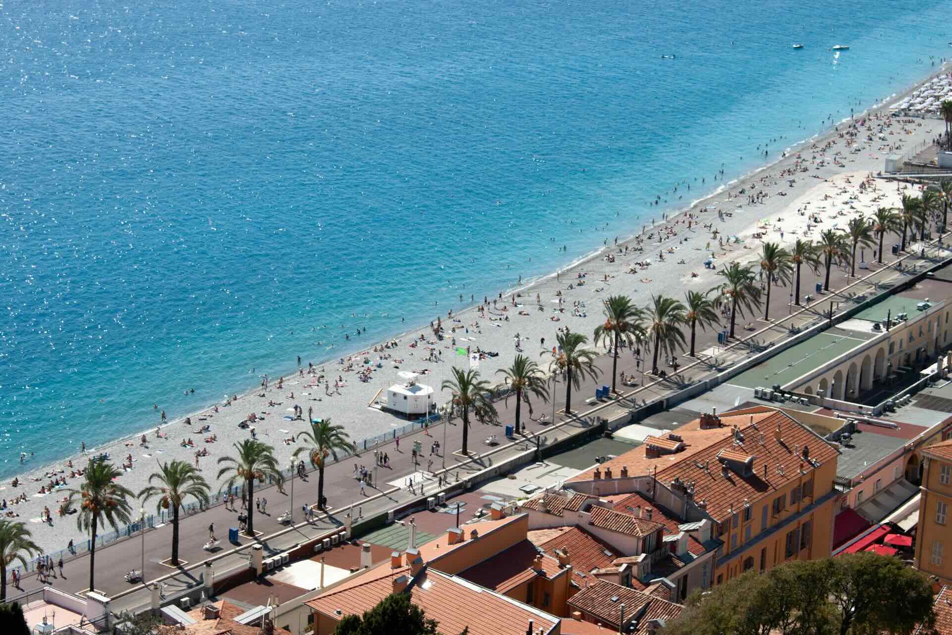Nice, France Sea Light and Riviera Grace