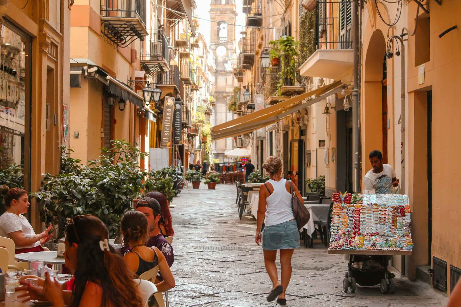 Palermo, Italy Street Markets and Sicilian Intensity