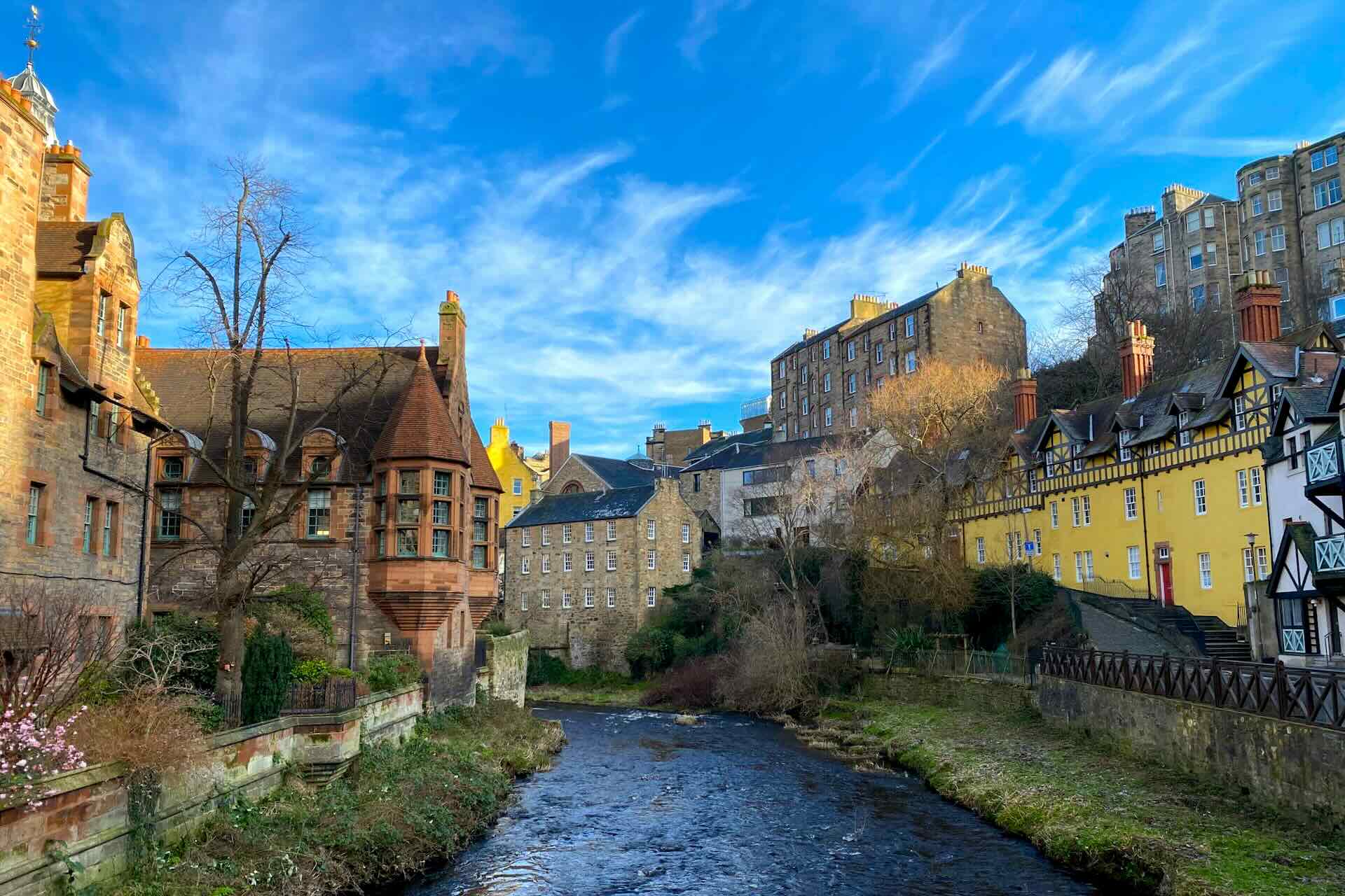 Edinburgh, Scotland Stone Drama and Storybook Views