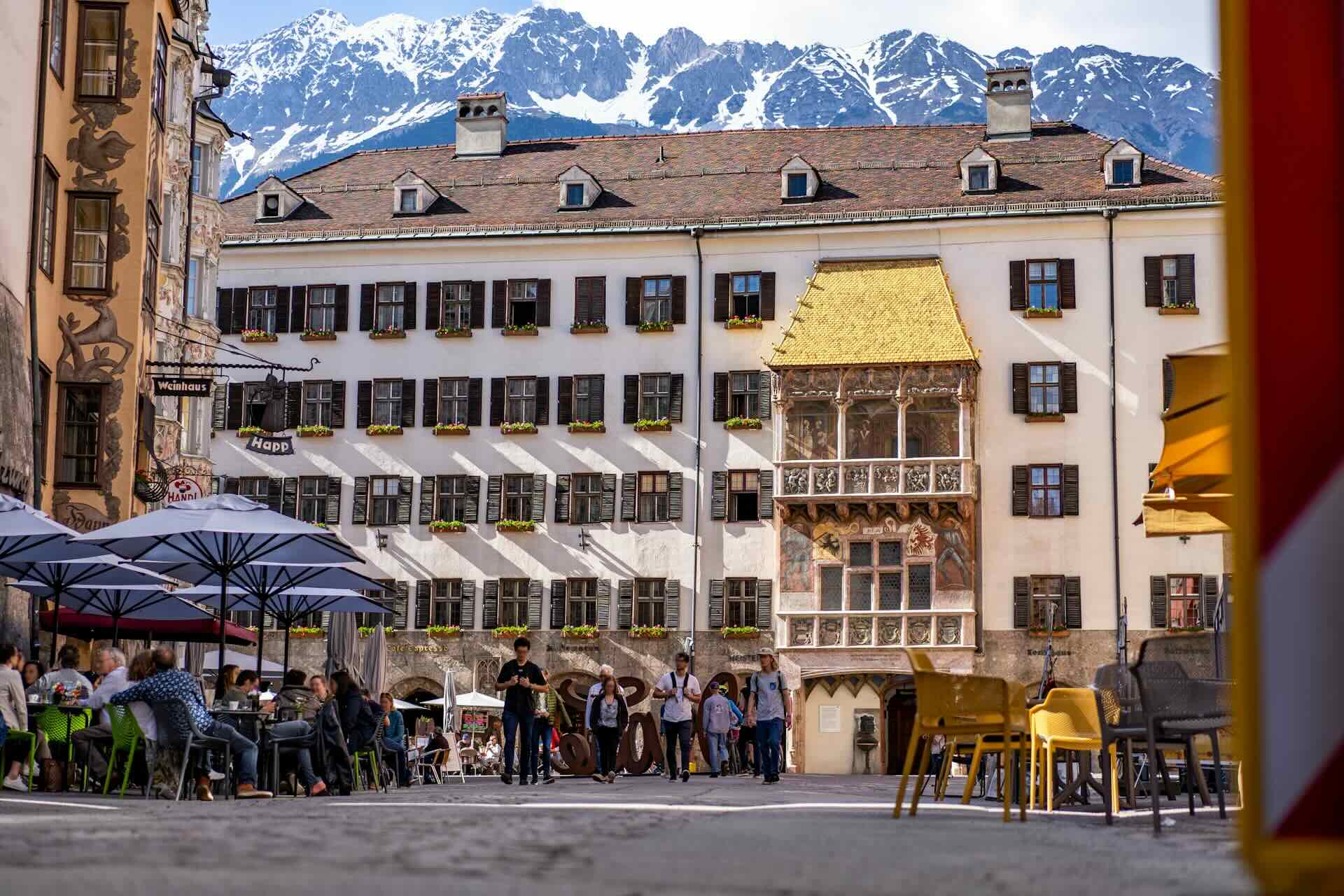 Innsbruck, Austria Alpine Backdrop and Imperial Calm