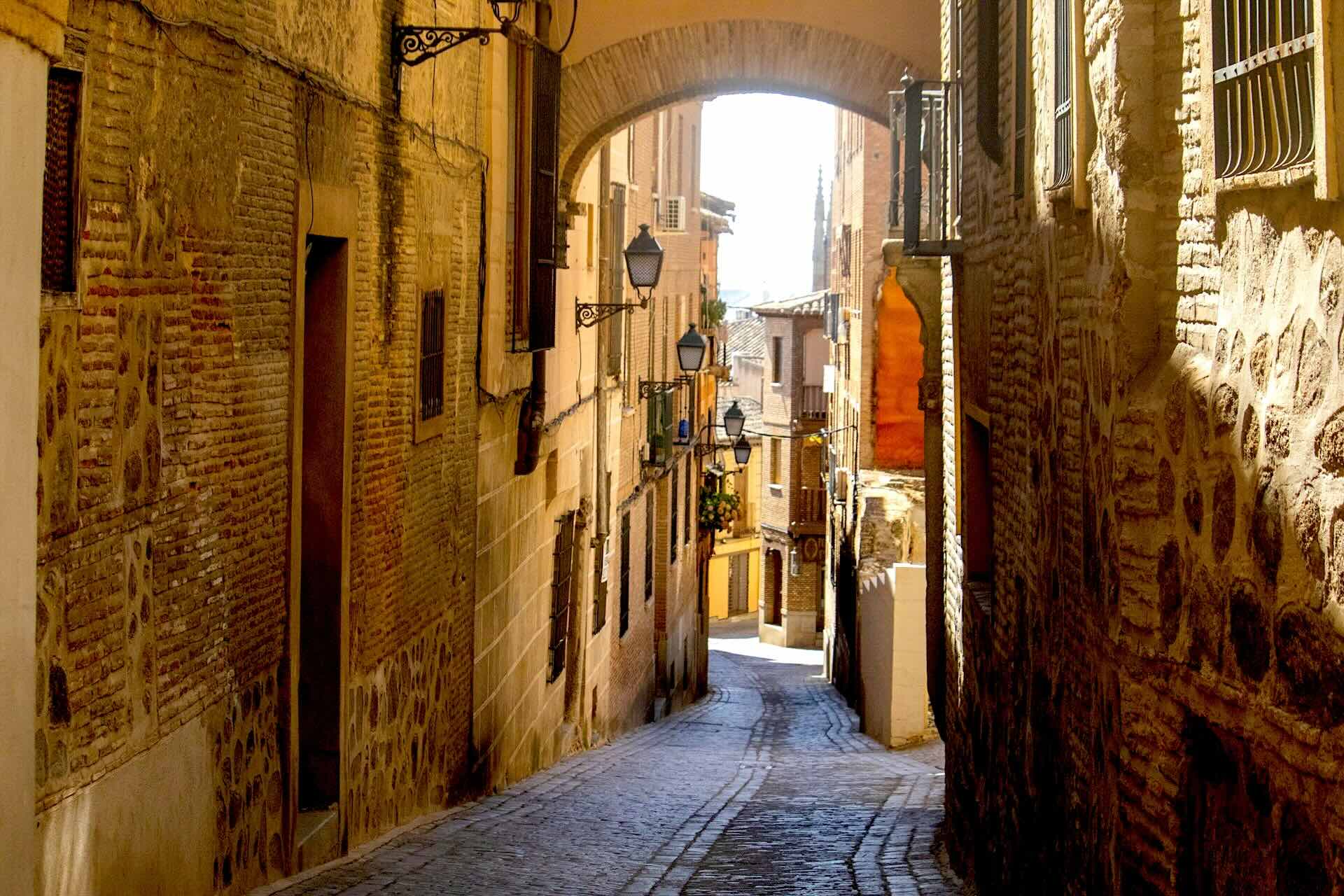 Toledo, Spain Stone Streets and Imperial Layers